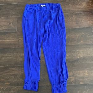 Milly Royal Blue Joggers Size S